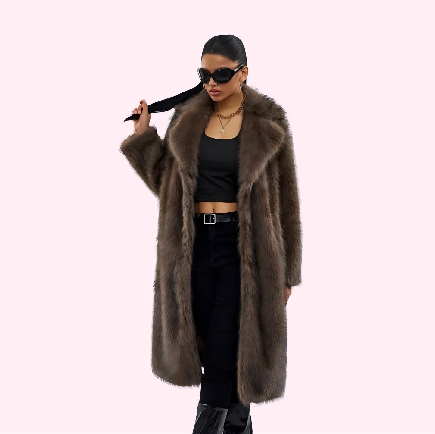 FoxEdge Fur Overcoat