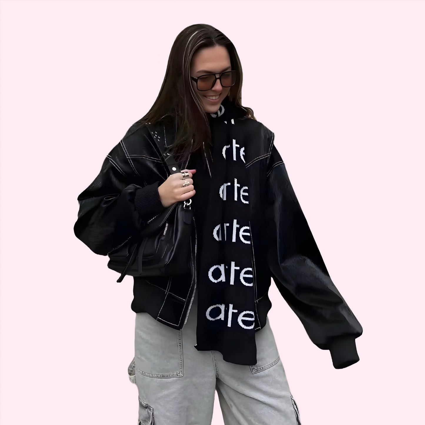 Oversized | Leather Jacket