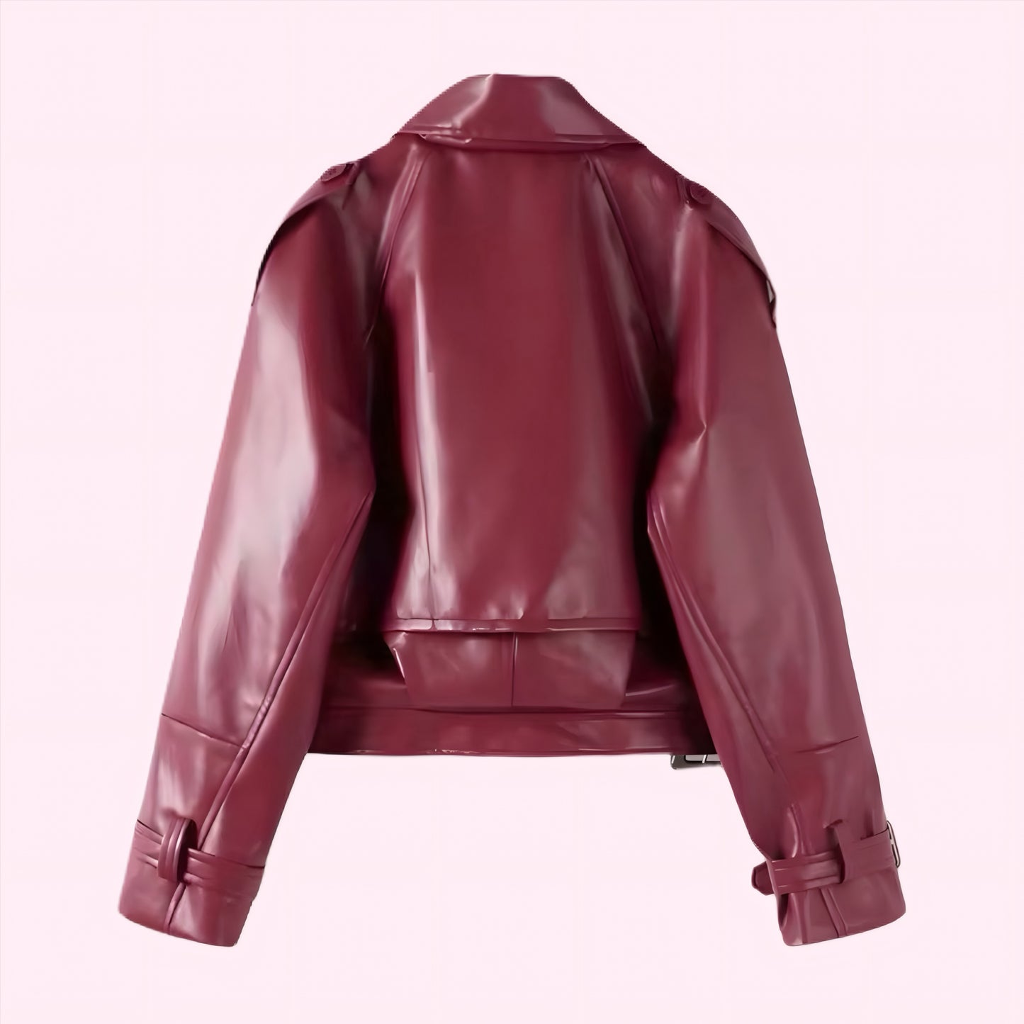 Aurelle | Adjustable Leather Jacket