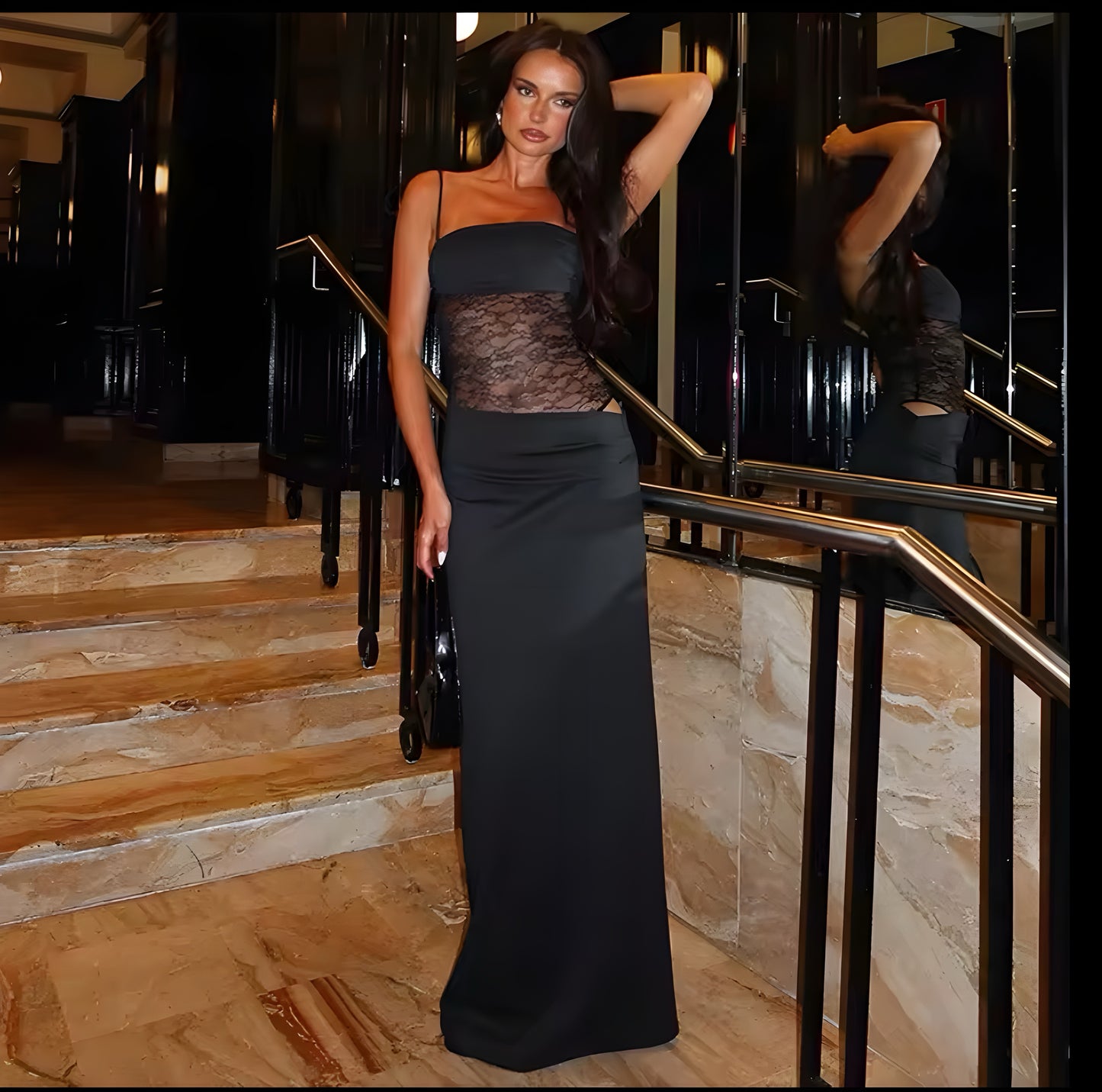 Lace Backless | Aurora Dress