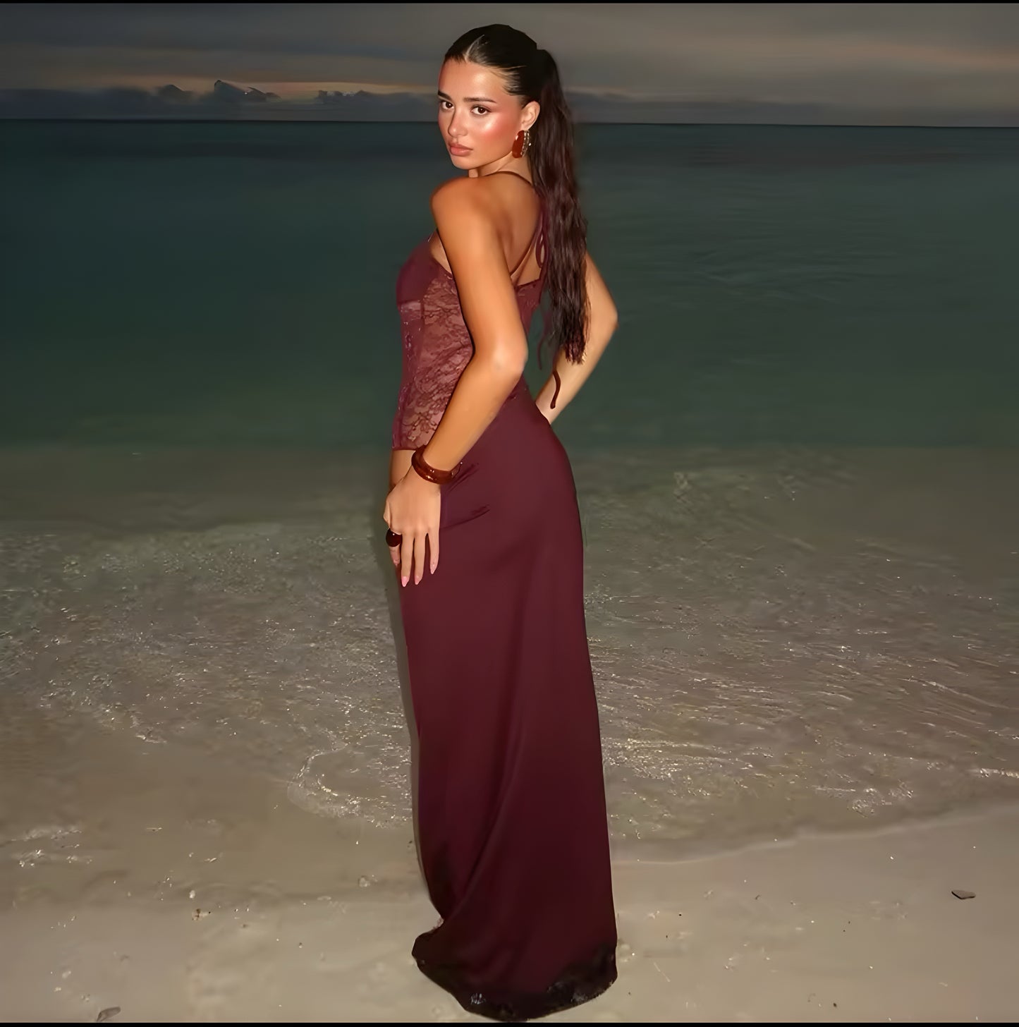Lace Backless | Aurora Dress