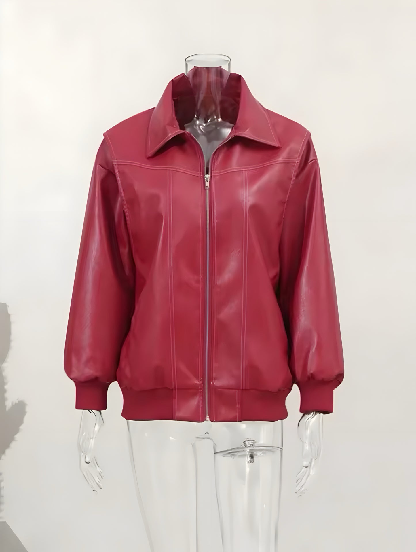 Oversized | Leather Jacket