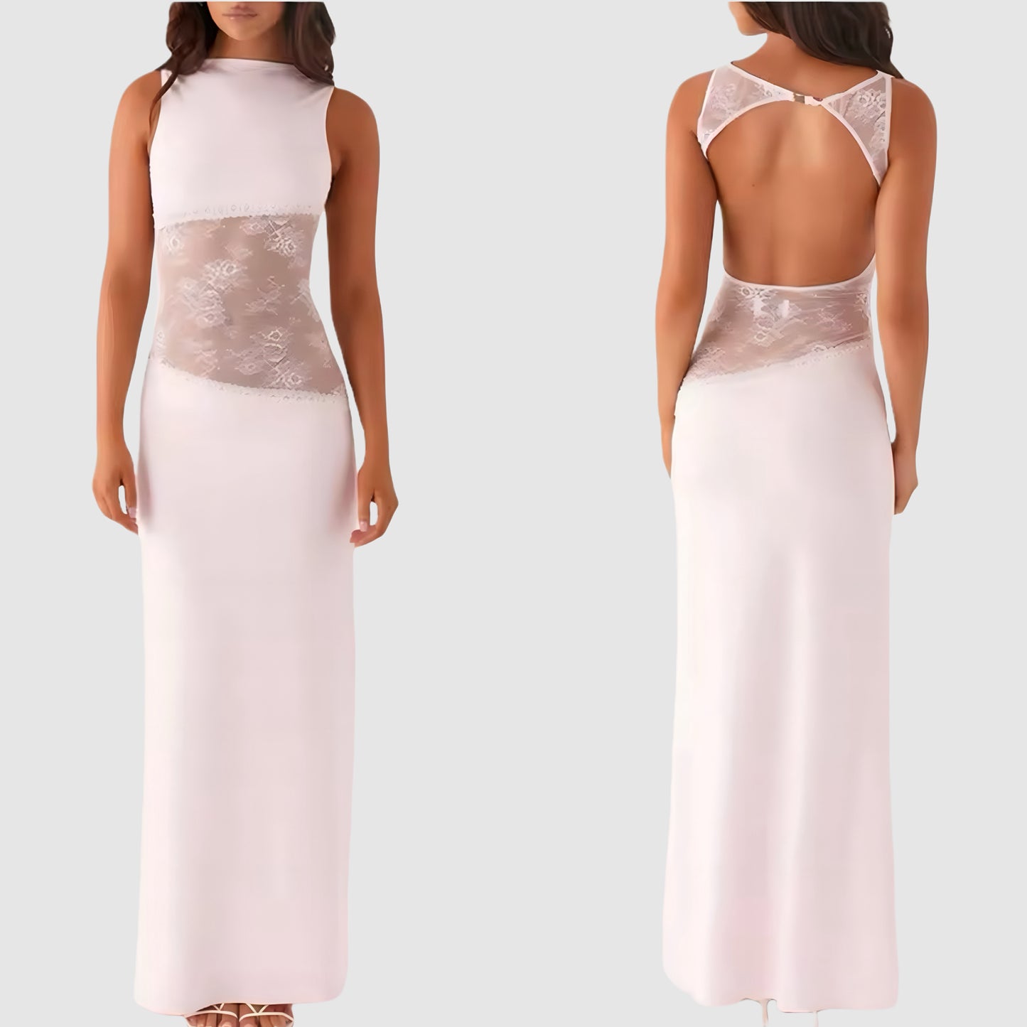 Lace Backless | Aurora Dress