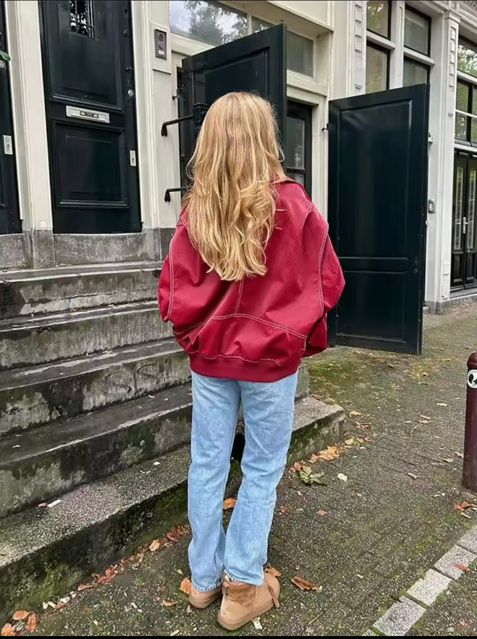 Oversized | Leather Jacket