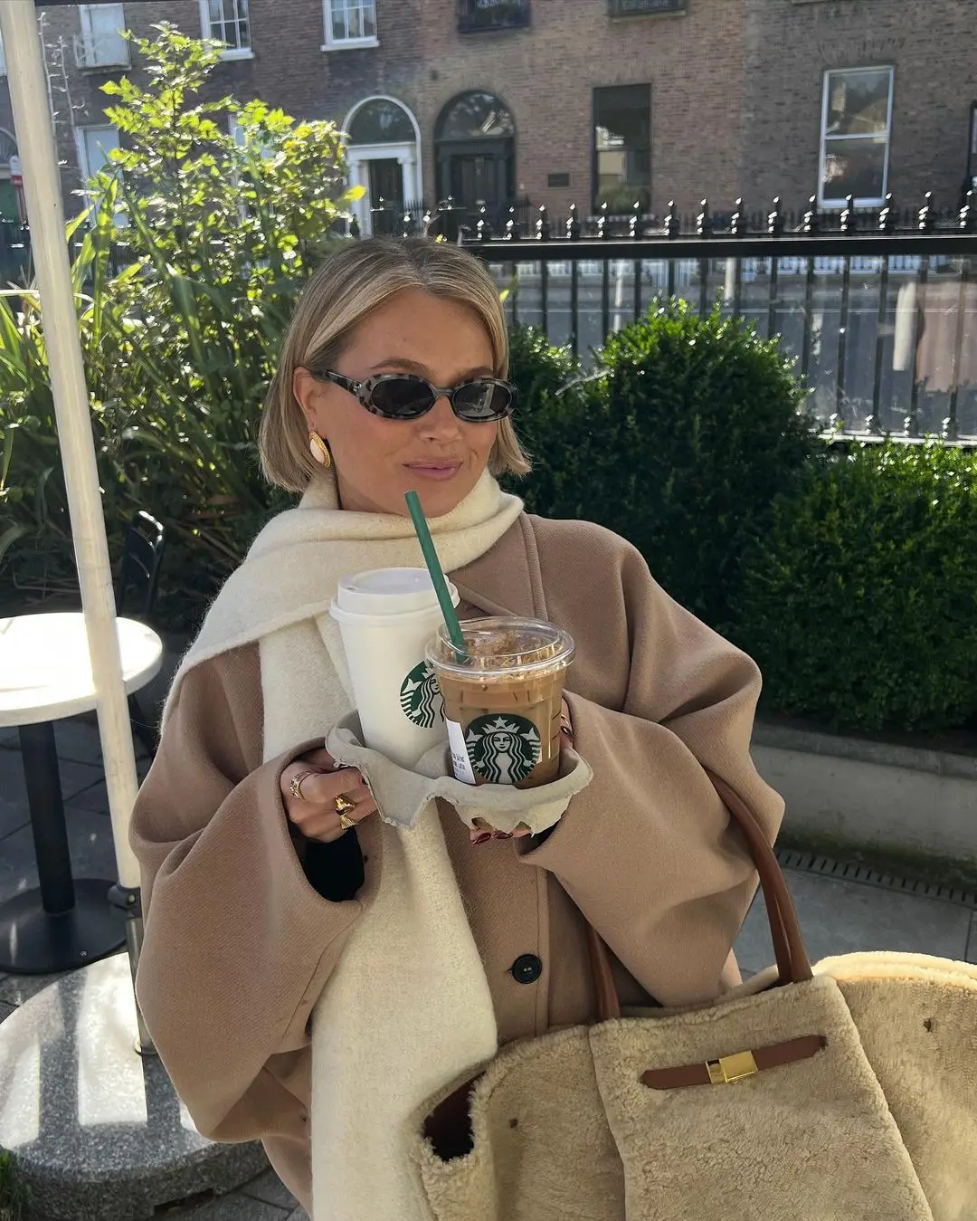 Lovensia | Oversized wool coat