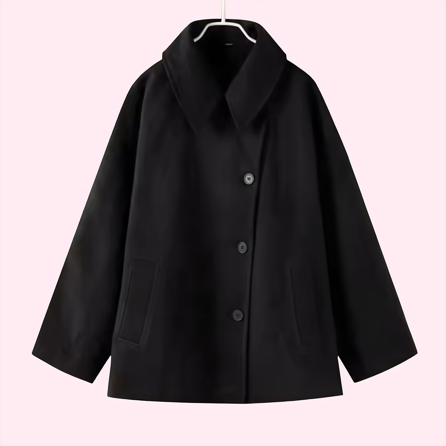 Lovensia | Oversized wool coat 