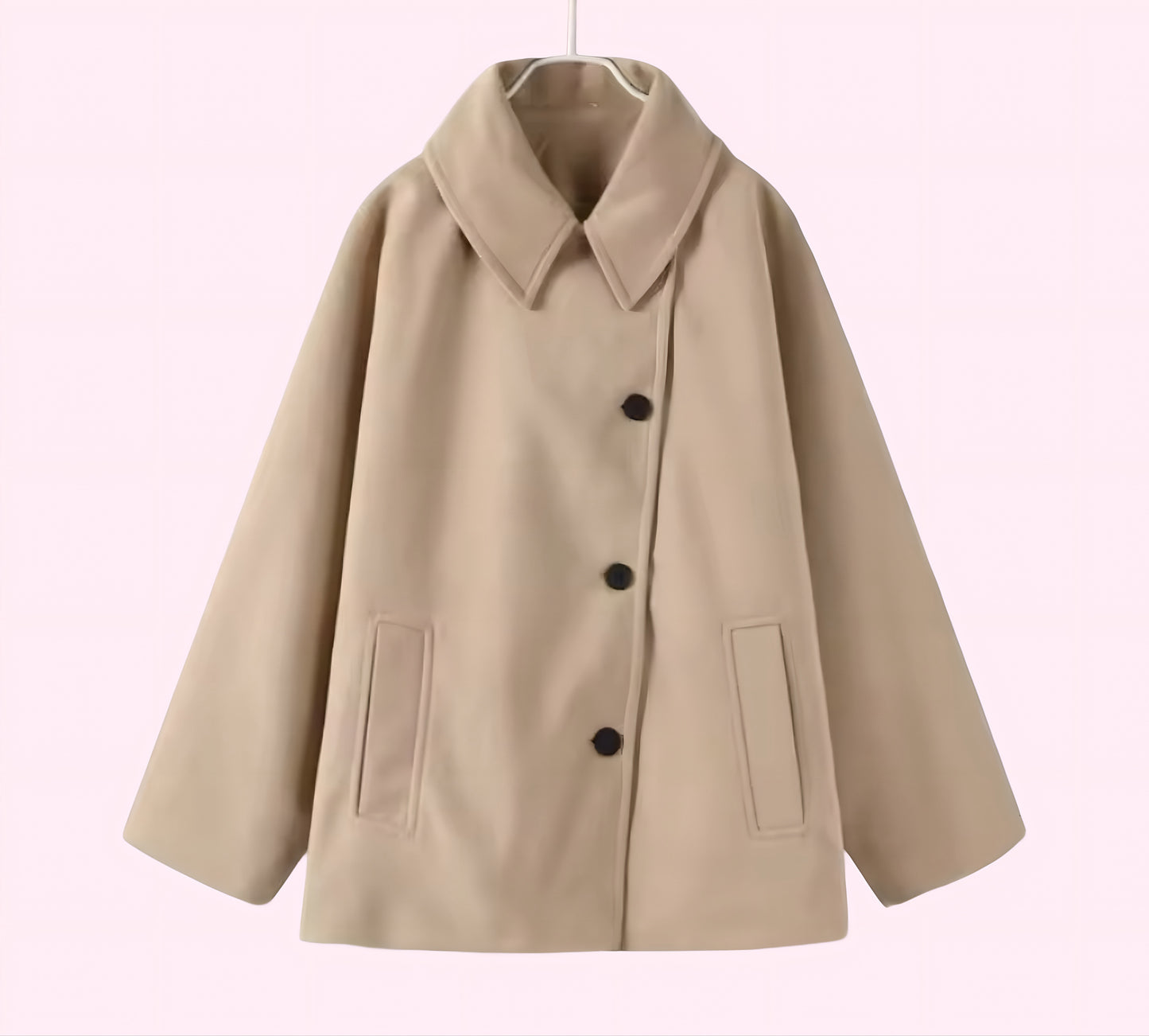 Lovensia | Oversized wool coat 